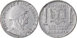 World Coins - Coin, Albania, Vittorio Emanuele III, 0.20 Lek, 1940, Rome, , Stainless