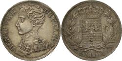 World Coins - France, Henri V (pretender), Franc, 1831, Silver, , Gadoury:451