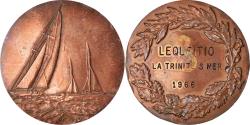 World Coins - France, Medal, Voile, La Trinité-sur-mer, Shipping, 1966, , Bronze