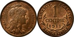 World Coins - Coin, France, Dupuis, Centime, 1911, Paris, , Bronze, KM:840, Le