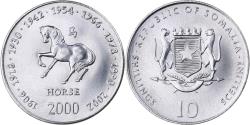 World Coins - Somalia, 10 Shillings / Scellini, 2000, Nickel Clad Steel, , KM:96