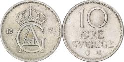 World Coins - Coin, Sweden, Gustaf VI, 10 Öre, 1972, , Copper-nickel, KM:835