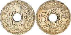 World Coins - Coin, France, Lindauer, 5 Centimes, 1919, Paris, , Copper-nickel