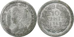 World Coins - Netherlands, Wilhelmina I, 10 Cents, 1919, Utrecht, Silver, , KM:145