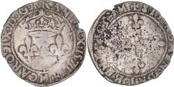 World Coins - Coin, France, Charles IX, Double Sol Parisis, 1571, Toulouse, , Silver