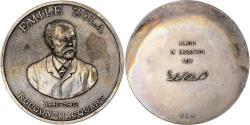 World Coins - France, Medal, Emile Zola, Le Club, Cupronickel,