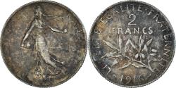 World Coins - Coin, France, 2 Francs, 1916