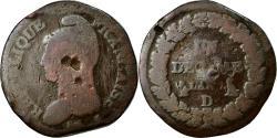 World Coins - Coin, France, Dupré, Decime, 1798, Lyon, , Bronze, KM:644.5