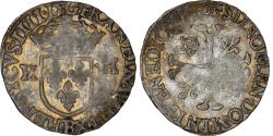 World Coins - Coin, France, Henri IV, Douzain, 1595, Rouen, , Billon, Sombart:4420