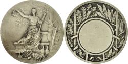 World Coins - France, Medal, Art Nouveau, Agriculture, Mattei, , Silvered bronze
