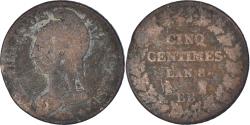World Coins - Coin, France, Dupré, 5 Centimes, AN 8/5, Strasbourg, , Bronze
