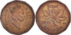 World Coins - Coin, Canada, Cent, 1991