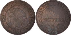 World Coins - Coin, France, Cérès, Centime, 1895, Paris, , Bronze, KM:826.1