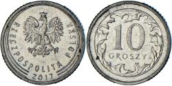 World Coins - Coin, Poland, 10 Groszy, 2017