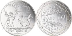 World Coins - France, Monnaie de Paris, 10 Euro, Astérix Fraternité (Jeux Olympiques), 2015