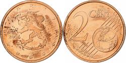 World Coins - Finland, 2 Euro Cent, 2006, Vantaa, Copper Plated Steel, , KM:99