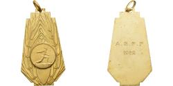 World Coins - France, Medal, Association Sportive de Pelote Basque, 1962, Brass,