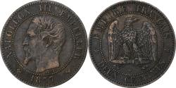 World Coins - France, Napoleon III, 2 Centimes, 1857, Lille, Bronze, , Gadoury:103