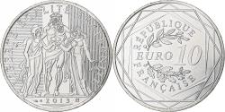 World Coins - France, Hercule, 10 Euro, 2013, Paris, , Silver