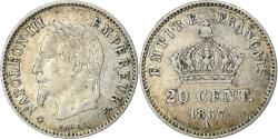 World Coins - Coin, France, Napoleon III, Napoléon III, 20 Centimes, 1867, Paris,