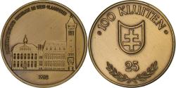 World Coins - Belgium, Token, 100 Kluiten - Roeselare, 1982, Bronze,