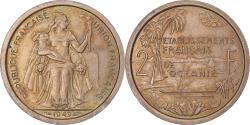 World Coins - Coin, FRENCH OCEANIA, 2 Francs, 1949, Paris, ESSAI, , Copper-nickel, KM:E9
