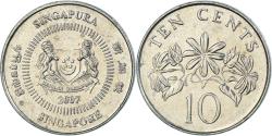 World Coins - Coin, Singapore, 10 Cents, 2007