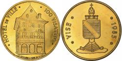 World Coins - Belgium, Token, 100 Visatum - Visé, 1983, Copper,