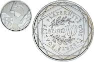 World Coins - France, 10 Euro, Aquitaine, 2010, Monnaie de Paris, , Silver, KM:1645