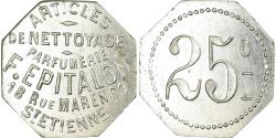 World Coins - Coin, France, Parfumerie, Articles de Nettoyage, F. EPITALON, Saint-Etienne, 25