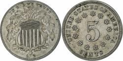 Us Coins - United States, 5 Cents, Shield Nickel, 1872, Philadelphia, Copper-nickel