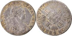 World Coins - Coin, France, Louis XV, Écu aux 8 L, Ecu, 1725, Rennes, , Silver