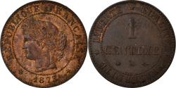 World Coins - Coin, France, Cérès, Centime, 1875, Paris, , Bronze, KM:826.1