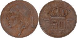 World Coins - Coin, Belgium, 50 Centimes, 1952