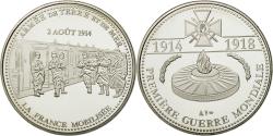 World Coins - France, Medal, Première Guerre Mondiale, La France Mobilisée,
