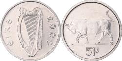 World Coins - Coin, Ireland, 5 Pence, 2000