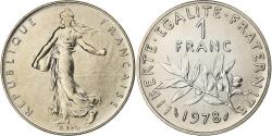 World Coins - France, Franc, Semeuse, 1978, Monnaie de Paris, FDC, Nickel,