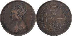 World Coins - Hong Kong, Victoria, Cent, 1866, Bronze, , KM:4.1