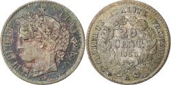 World Coins - France, 20 Centimes, Cérès, 1850, Paris, Silver, , Gadoury:303