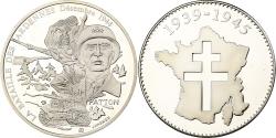 World Coins - France, Medal, La Bataille Des Ardennes - Décembre 1944 - Patton