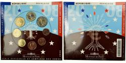 World Coins - France, 1 Cent to 2 Euro, 2008,