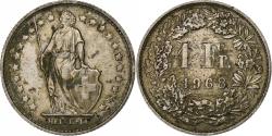 World Coins - Switzerland, Franc, 1968, Bern, Copper-nickel, , KM:24a.1