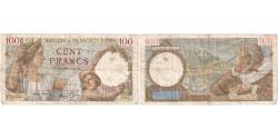 World Coins - France, 100 Francs, Sully, 1941-11-06, F.25854, VF(30-35)