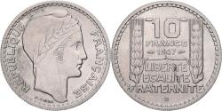 World Coins - France, 10 Francs, Turin, 1947, Beaumont - Le Roger, Copper-nickel,