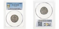 World Coins - Coin, France, Louis XV, Double sol (2 sous) en billon, 2 Sols, 1762, Paris