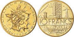 World Coins - Coin, France, Mathieu, 10 Francs, 1985, Paris, , Nickel-brass, KM:940
