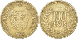 World Coins - Coin, Colombia, 100 Pesos, 1995