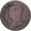World Coins - Coin, France, Dupré, 5 Centimes, AN 7, Paris, , Copper, Gadoury:126