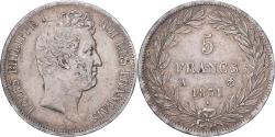 World Coins - France, 5 Francs, Louis-Philippe, 1831, Paris, Silver, , Gadoury:676a