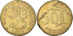 World Coins - Coin, Finland, 50 Penniä, 1972, , Aluminum-Bronze, KM:48